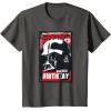 imageStar Wars Darth Vader There is No Escape Its My Birthday TShirtAsphalt Grey