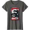 imageStar Wars Darth Vader There is No Escape Its My Birthday TShirtAsphalt Grey