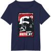 imageStar Wars Darth Vader There is No Escape Its My Birthday TShirtNavy Blue