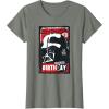 imageStar Wars Darth Vader There is No Escape Its My Birthday TShirtOlive Heather
