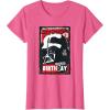 imageStar Wars Darth Vader There is No Escape Its My Birthday TShirtPink Heather
