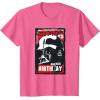 imageStar Wars Darth Vader There is No Escape Its My Birthday TShirtPink Heather