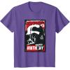 imageStar Wars Darth Vader There is No Escape Its My Birthday TShirtPurple Heather