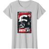 imageStar Wars Darth Vader There is No Escape Its My Birthday TShirtSilver Grey