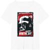 imageStar Wars Darth Vader There is No Escape Its My Birthday TShirtWhite
