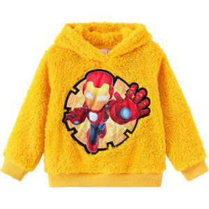 imageDisney Marvel Spiderman Star Wars Toy Story Boy Girl Hoodies Pullover Sweatshirts Lightweight Zip Up Hooded Toddler Kid 212YIron Manginger