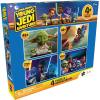 imageBuffalo Games  Star Wars  4 X 1 Kids Multipack  Young Jedi Adventures Multipack  Multi Piece Jigsaw Puzzle for Adults Challenging Puzzle Perfect for Game NightsYoung Jedi