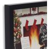 imageDisney Star Wars Darth Vader Cozy by the Fire Framed Wood Wall Decor  Darth Vader Christmas Decoration for HomeBlackRed