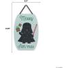 imageDisney Star Wars Merry Force Be With You Hanging Metal Sign  Fun Star Wars Christmas Decoration for HomeBlack