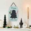 imageDisney Star Wars Merry Force Be With You Hanging Metal Sign  Fun Star Wars Christmas Decoration for HomeBlack
