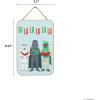 imageDisney Star Wars Merry Force Be With You Hanging Metal Sign  Fun Star Wars Christmas Decoration for HomeBlueGreen