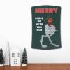 imageDisney Star Wars Merry Force Be With You Hanging Metal Sign  Fun Star Wars Christmas Decoration for HomeDark Green