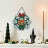 imageDisney Star Wars Merry Force Be With You Hanging Metal Sign  Fun Star Wars Christmas Decoration for HomeGreen