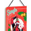 imageDisney Star Wars Merry Force Be With You Hanging Metal Sign  Fun Star Wars Christmas Decoration for HomeRed