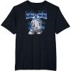 imageStar Wars  R2D2 Chrome Logo Style TShirtBlack