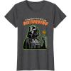 imageStar Wars Halloween I Find Your Lack Of Candy Retro Logo TShirtDark Heather Grey