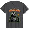 imageStar Wars Halloween I Find Your Lack Of Candy Retro Logo TShirtDark Heather Grey