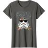 imageStar Wars Halloween Stormtrooper Candy Bucket Helmet TShirtAsphalt Grey