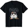 imageStar Wars Halloween Stormtrooper Candy Bucket Helmet TShirtBlack