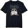 imageStar Wars Halloween Stormtrooper Candy Bucket Helmet TShirtBlack