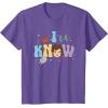 imageStar Wars I Know Han Solo Cartoon Icons Retro Logo TShirtPurple Heather