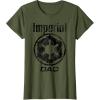 imageStar Wars Imperial Icon Matching Family DAD TShirt TShirtOlive Green