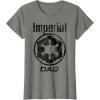 imageStar Wars Imperial Icon Matching Family DAD TShirt TShirtOlive Heather