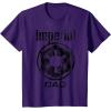 imageStar Wars Imperial Icon Matching Family DAD TShirt TShirtPurple