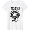 imageStar Wars Imperial Icon Matching Family DAD TShirt TShirtWhite