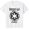 imageStar Wars Imperial Icon Matching Family DAD TShirt TShirtWhite