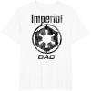 imageStar Wars Imperial Icon Matching Family DAD TShirt TShirtWhite
