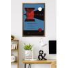 imageTrends International Star Wars Moving At Lightspeed  TIE X1 Wall Poster 34L x 224W Premium Unframed VersionBronze Framed Version