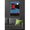imageTrends International Star Wars Moving At Lightspeed  TIE X1 Wall Poster 34L x 224W Premium Unframed VersionMahogany Framed Version