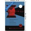 imageTrends International Star Wars Moving At Lightspeed  TIE X1 Wall Poster 34L x 224W Premium Unframed VersionPremium Poster  Clip Bundle