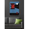 imageTrends International Star Wars Moving At Lightspeed  TIE X1 Wall Poster 34L x 224W Premium Unframed VersionPremium Unframed Version