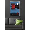 imageTrends International Star Wars Moving At Lightspeed  TIE X1 Wall Poster 34L x 224W Premium Unframed VersionSilver Framed Version