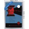 imageTrends International Star Wars Moving At Lightspeed  TIE X1 Wall Poster 34L x 224W Premium Unframed VersionSilver Framed Version