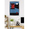 imageTrends International Star Wars Moving At Lightspeed  TIE X1 Wall Poster 34L x 224W Premium Unframed VersionSilver Framed Version