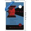 imageTrends International Star Wars Moving At Lightspeed  TIE X1 Wall Poster 34L x 224W Premium Unframed VersionWhite Framed Version