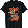 imageStar Wars Halloween BOOOOOP Monster Droids Vintage TShirtBlack