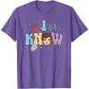 imageStar Wars I Know Han Solo Cartoon Icons Retro Logo TShirtPurple Heather