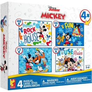 imageBuffalo Games  Star Wars  4 X 1 Kids Multipack  Young Jedi Adventures Multipack  Multi Piece Jigsaw Puzzle for Adults Challenging Puzzle Perfect for Game NightsMickeys Clubhouse