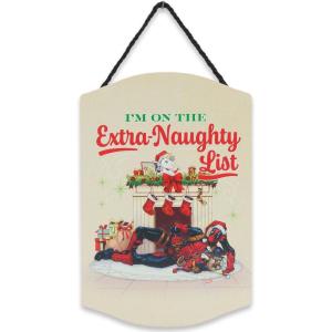 imageDisney Star Wars Merry Force Be With You Hanging Metal Sign  Fun Star Wars Christmas Decoration for HomeCreamRed