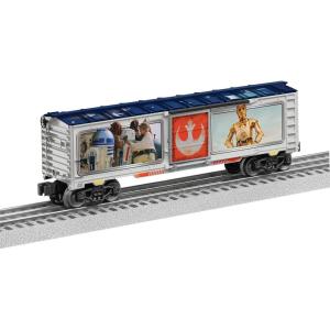imageLionel Disney Star Wars R2D2 ampamp C3PO Character O Gauge Model Train Boxcar