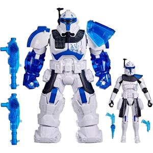 imageSTAR WARS Epic World of Action Clone Captain Rex Mech Force Suit 65Inch Mech Suit ampamp 4Inch Action Figure Toys for Boys ampamp Girls Ages 4 Amazon Exclusive