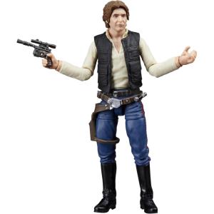 imageSTAR WARS The Vintage Collection Han Solo A New Hope Premium 375 Inch Collectible Action Figure