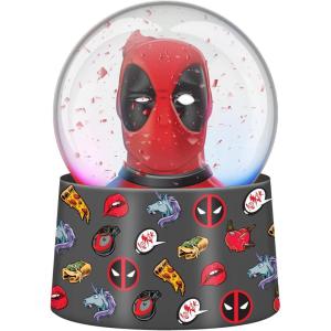imageSilver Buffalo Star Wars The Mandalorian Light Up Snow GlobeGrogu Baby Yoda46 Inches Tall 55mm MediumDeadpool