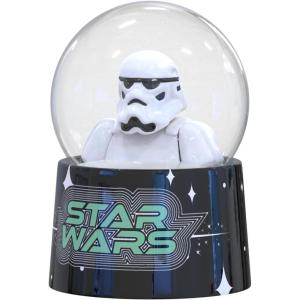 imageSilver Buffalo Star Wars The Mandalorian Light Up Snow GlobeGrogu Baby Yoda46 Inches Tall 55mm MediumStar Wars Stormtrooper