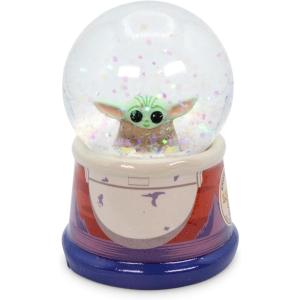 imageSilver Buffalo Star Wars The Mandalorian Light Up Snow GlobeGrogu Baby Yoda46 Inches Tall 55mm MediumThe Mandalorian Grogu Mini