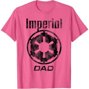 imageStar Wars Imperial Icon Matching Family DAD TShirt TShirtPink Heather
